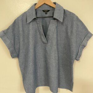 Banana Republic, Women's Summer/Resort Shortsleeve Top - XL